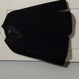 Velour black tux suit